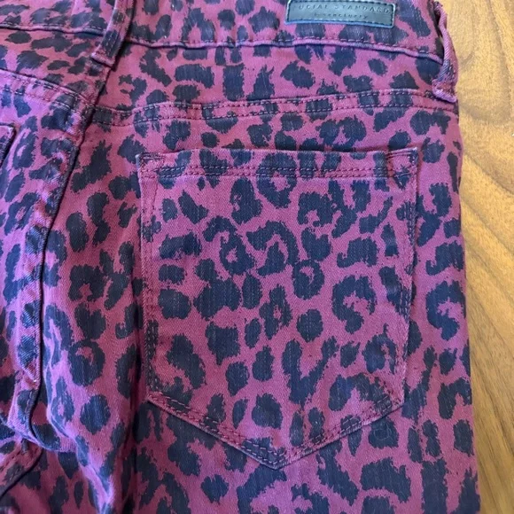 Social Standard by Sanctuary Ankle Jeans Animal Print Size 6 (SKU#G1) - Picture 5 of 8
